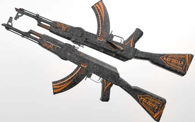 Модель AK 47 Velocity для CS:GO