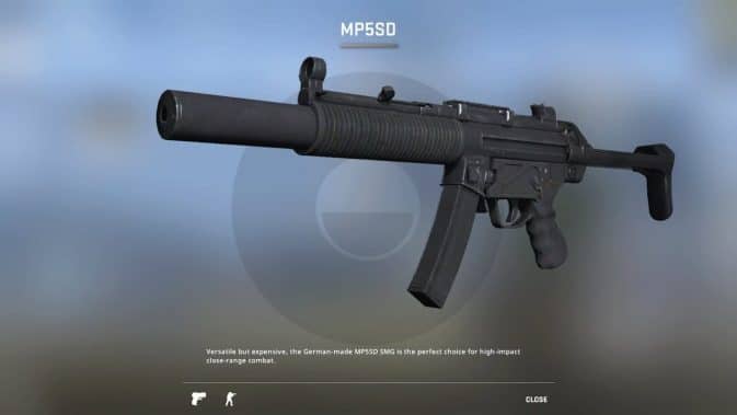 Оружие MP5-SD в CS:GO: обзор скинов